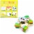 Wood Farm Animal Block Puzzles with Tray for Toddlers Kids (6 in 1), 6 Designs Perspective: front