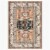 Boho Viscose Copper 4 ft. x 6 ft Viscose Area Rug Perspective: front