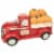 Fusion Lil' Red Truck & Pumpkins Hot Plate Perspective: front