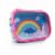 Zip-It Clear Top Pencil Box - Rainbow Perspective: front