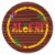Big Dot of Happiness Tiki Luau - Tropical Hawaiian Summer Party Circle Sticker Labels - 24 Ct Perspective: front