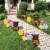 Big Dot of Happiness Tiki Luau - Lawn Outdoor Tropical Hawaiian Summer Party Yard Decor 10 Pc Perspective: front