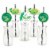 Big Dot of Happiness Double the Fun Twins Two Peas in a Pod - Striped Paper Straw Decor 24 Ct Perspective: front