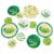 Big Dot of Happiness Double the Fun Twins Two Peas in a Pod Party Decor Large Confetti 27 Ct Perspective: front