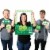 Big Dot of Happiness Double the Fun Twins Two Peas in a Pod Photo Booth Picture Frame & Props Perspective: front