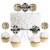 Big Dot of Happiness Roaring 20's - Cupcake Toppers 1920s Art Deco Jazz Treat Picks - 24 Ct Perspective: front