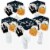 Big Dot of Happiness Trick or Treat - Halloween Party Centerpiece Sticks Table Toppers 15 Ct Perspective: front
