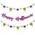 Big Dot of Happiness Happy Halloween - Witch Party Letter Banner Decoration - Happy Halloween Perspective: front