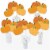 Big Dot of Happiness Pumpkin Patch Fall, Halloween or Thanksgiving Party Table Toppers 15 Ct Perspective: front