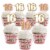 Big Dot of Happiness Sweet 16 Decor 16th Birthday Cupcake Wrappers & Treat Picks Kit 24 Ct Perspective: front