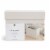 U-Brands® Flip Top File & Storage Box -Texture Paper Wrapped Perspective: front