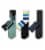 Pair of Thieves Ready For Everything Men's Cushioned Crew Socks - Assorted Perspective: front