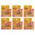 Burt's Bees Pink Grapefruit Moisturizing Lip Balm Blister  Pack of 6 0.15 oz Perspective: front