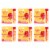 Burt's Bees Pomegranate Moisturizing Lip Balm Blister  Pack of 6 0.15 oz Perspective: front