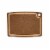Epicurean Gourmet Series Cutting Board, Nutmeg & Natural - 14.5 x 11.25 x 0.37 i Perspective: front