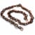 Halloween Chenille Chain Garland. Fabric Orange Black Wb0028 Perspective: front