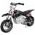 Razor MX400 Dirt Rocket 24V Electric Toy Motocross Motorcycle Dirt Bike, Black Perspective: front