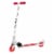 Razor A3 Lightweight Kick Push Folding Aluminum Portable Scooter for Kids - Red Perspective: front