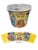 Jolly Rancher Sour & Original Gummies Candy Salad Bucket Perspective: front