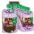 Plum Organics® Mighty 4® Pear Cherry Stage 4 Baby Food Pouch Multipack Perspective: front