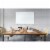 Luxor Magnetic Wall Mounted Glass Board- 60 x 40 in. Perspective: front