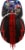 C-Preme Raskullz LED Bolt Bike Helmet Perspective: front
