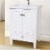 Elegant Decor VF-2001 24 in. Single Bathroom Vanity Set, White - Large Perspective: front