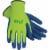 Mud Super Grip Women's Latex Coated Garden Glove - Lime Green Perspective: front