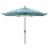 11' Patio Umbrella in Seville Seaside - California Umbrella Perspective: front