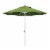 California Umbrella 9' Patio Umbrella in Spectrum Cilantro Perspective: front