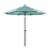 California Umbrella 9' Patio Umbrella in Seville Seaside Perspective: front