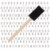 1 inch Foam Sponge Wood Handle Paint Brush Set (Full Case of 600) - Lightweight and durable Perspective: front