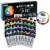 36 Color Set of Watercolor Paint in Large 18ml Tubes - Vivid Colors Kit for Artists, Students Perspective: front