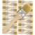 24 Pack of 1-1/2 inch Paint and Chip Paint Brushes for Paint, Stains, Varnishes, and Glues Perspective: front