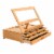 Grand Solana Adjustable Wooden 3-Drawer Storage Box Easel - Portable Wood Artist Desktop Case Perspective: front
