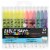 Bible Safe Gel Highlighters, Pack of 12 - 6 Bright Neon Yellow Highlight Colors Plus 6 Colors Perspective: front