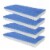 Filter Set for Portable Airbrush Spray Booth that Fits All Major Airbrush Brands - 4 Pack Perspective: front