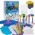 40-Piece Children's Art Painting Supplies and Accessories Kit - Brushes, Cups, Palettes Perspective: front