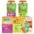 GoGo Squeez Fruit & Veggies Boulder Berry and Zippin' Zingin' Pear Applesauce Perspective: front