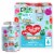 GoGo Squeez Happy TummieZ Organic Apple Strawberry Pomegranate Spinach Fruit & Veggie Pouch Perspective: front
