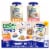 GoGo SqueeZ YogurtZ Peach & Mango Variety Pack Perspective: front