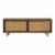 Moe's Home Collection Ashton 55  Wood Media Console/TV Stand in Natural/Black Perspective: front