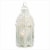 C. Alan 13364 White Lattice Lantern Perspective: front