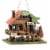Zingz & Thingz Woodland Cabin Birdhouse Perspective: front