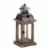 Home Locomotion Rustic Wood Lantern Perspective: front