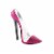 Pink Shoe Phone Holder Perspective: front