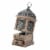 Aewholesale 10018058 14 in. Flip-Top Wood Lantern with Drawer Perspective: front
