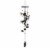 Summerfield Terrace 10018631 26 in. Bronze Dogs Wind Chimes Perspective: front