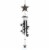 Summerfield Terrace 10018632 26 in. Bronze Stars Wind Chimes Perspective: front