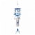 Summerfield Terrace 10018837 Hummingbird Wind Chimes, Blue Perspective: front